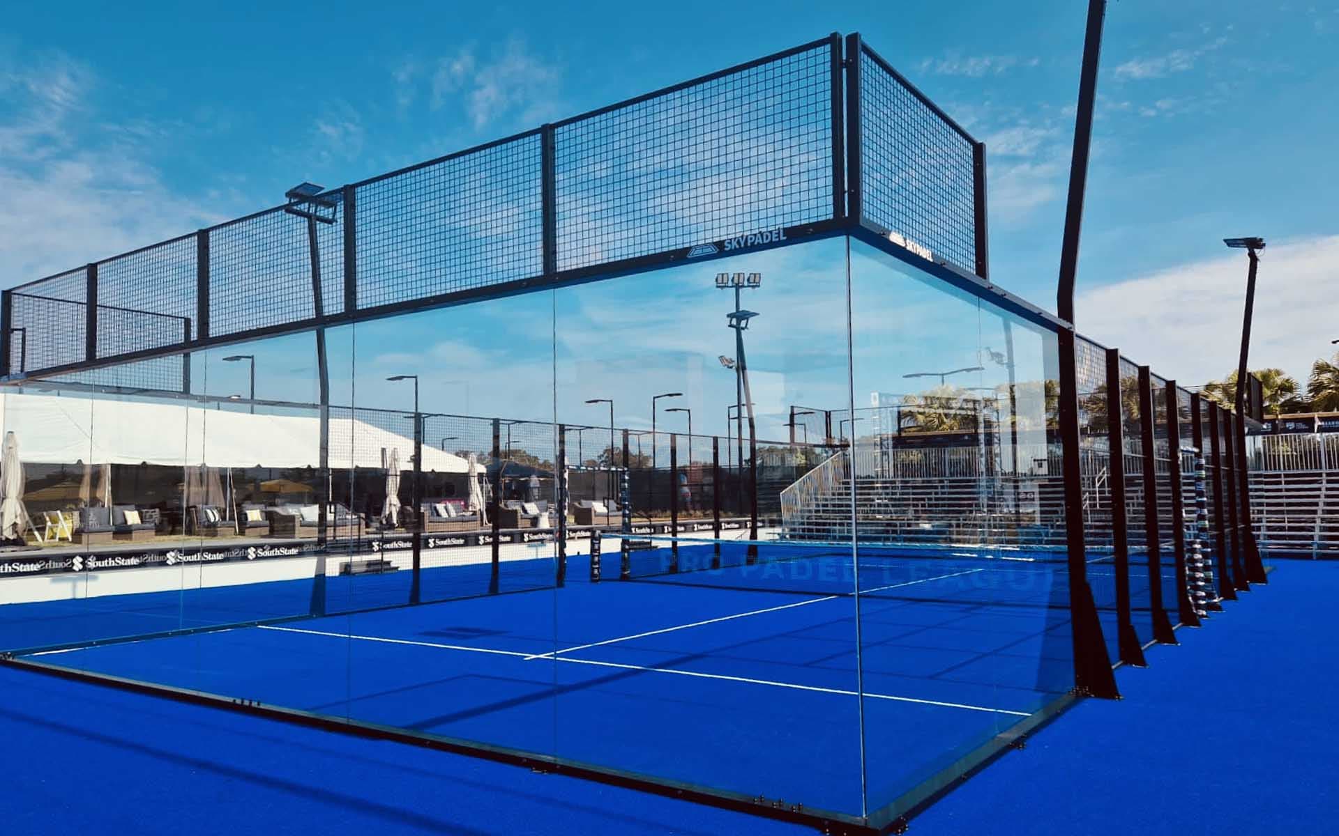 Padel courts at Junaid Padel Court, Islamabad